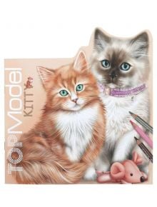 Книжка за оцветяване Top Model - Котенца - Depesche - Depesche - Момиче - Depesche - Top Model - 4010070663995
