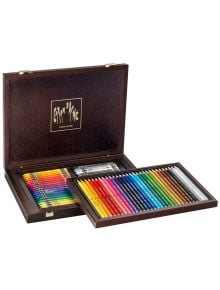 Комплект Caran d'Ache:  цветни моливи Prismalo и пастели Neocolor - Caran d'Ache - Caran d'Ache - Жена, Мъж, Момиче, Момче - Caran d'Ache - Prismalo aquarelle - 7630002319874