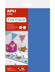 Комплект EVA пяна Apli Kids, 10 листа - Apli - Apli Paper - Момиче, Момче - Apli - Kids - 8410782123729