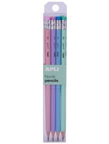 Комплект графитни моливи Apli Nordik HB, 8 бр. - Apli - Apli Paper - Apli - Nordik - 8410782188247