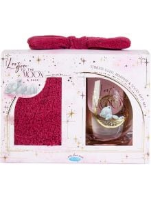 Комплект Me To You с чаша, чорапи и лента за глава с Tatty Teddy на луна - идеален подарък за любим човек. Надпис: "Обичам те до луната и обратно".