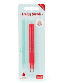Комплект пълнители за гел химикалки Legami, 2 бр. червени - Legami - Legami - Legami - Extraordinary Stationery - 8052694009946