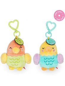 Комплект плюшени ключодържатели Legami - Love Birds: Животът е по-добър с теб"), идеални за Свети Валентин.