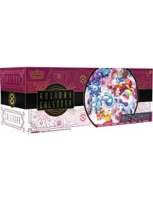 Комплект Pokemon TCG: покебол мотиви и включва промо карти и Pokémon буустър пакет, изпъквайки с червеното, златното и бялото оформление.