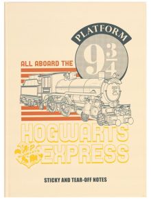 Комплектът самозалепващи листчета Grupo Erik Harry Potter включва експреса "Хогуортс", надписа "Платформа 9¾" и "лепящи се и откъсващи се бележки" - идеален подарък Хари Потър за всеки фен!.