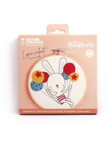 Комплект за бродиране Graine Creative - Летящо зайче - Graine Creative - Graine Creative - Жена, Момиче - 3532434202882
