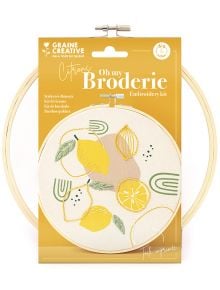 Комплект за бродиране Graine Creative - Лимони - Graine Creative - Graine Creative - Жена, Момиче - 3532434202981