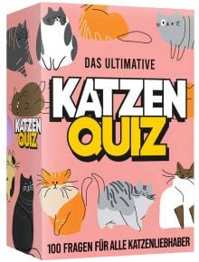 Куиз карти Gift Republic - Katzen Quiz, на немски език - Gift Republic - MAGS Vertriebs GmbH - 5056004350516