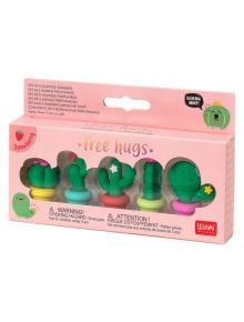 Комплект ароматизирани гумички Legami Cactus Free Hugs - Legami - Legami - Момиче, Момче - Legami - Extraordinary Stationery - 8054117628529