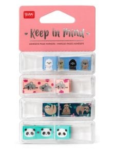 Самозалепващи индекси Legami Keep in Mind Cute Animals - Legami - Legami - Жена - Legami - Extraordinary Stationery - 8059174832445