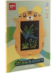 Магически LCD таблет Apli Kids - Тигър - Apli - Apli Paper - Момиче, Момче - Apli - Kids - 8410782199595