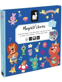 Магнитни истории Janod - Животинско парти - Janod - Janod - Момиче, Момче - Janod - Magneti'stories - 3700217354558