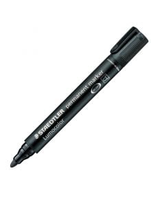 Перманентен маркер Staedtler Lumocolor с объл връх, черен - Staedtler - Staedtler - Staedtler - Lumocolor - 4007817304648