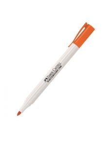 Маркер за бяла дъска Faber Castell, оранжев - Faber-Castell - Faber-Castell - 9555684610867