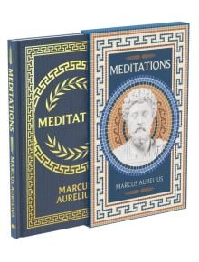Изданието Meditations Slipcase Edition (Arcturus Silkbound Classics) включва две твърди копринени корици: едната със златен лавров венец и гръцки ключове, а другата с бюст на Марк Аврелий върху синя и златна геометрична корица, въплъщаваща стоическата мъд