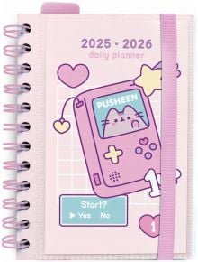 PUSHEEN 2025/2026 A5 ТЕФТЕР 11МЕСЕЧЕН ДНЕВЕН 11Х16 - Grupo Erik - GRUPO ERIK EDITORES S.L. - Момиче - Grupo Erik - Pusheen The Cat - 8435747817734