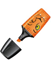 Мини текстмаркер Stabilo Boss Funnimals, оранжев - Stabilo - STABILO - 4006381480048