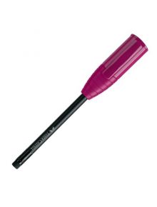 Молив с острилка и гума Faber-Castell Perfect III, къпина - Faber-Castell - Faber-Castell - Perfect - 4005401869344