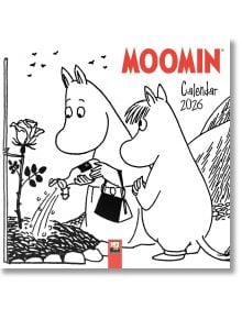 Moomin Mini Wall Calendar 2026 - Flame Tree Studio - 9781835624357