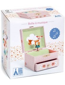 Музикална кутия Djeco: Wood Fawn - Djeco - Djeco - Момиче - 3070900060869