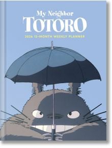 Studio Ghibli My Neighbor Totoro 2026, 12 Month Weekly Planner - Studio Ghibli - Жена, Мъж - Chronicle Books - 9781797230290