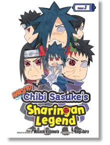 Naruto: Chibi Sasuke's Sharingan Legend, Vol. 3 - Масаши Кишимото, Kenji Taira - Момче - Viz Media - 9781421597614