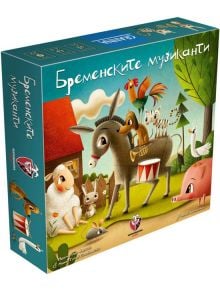 Настолна игра: Бременските музиканти - Фантасмагория - Granna - Момиче, Момче - 5900221264296