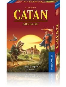 Настолна игра: Катан Двубоят - Intelligames - Intelligames - Жена, Мъж - 4002051694715