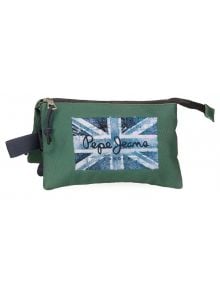 Несесер Pepe Jeans Jebb с три отделения - Pepe Jeans - Joumma Bags S.L. - Момче - Pepe Jeans - Jebb - 8435692779132