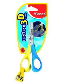 Ножица Maped Vivo 3D за лява ръка - Maped - Maped - Maped - Reflex Vivo 3D - 3154144725101