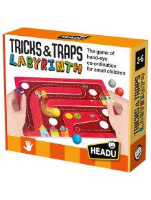 Образователна игра Headu - Лабиринт с трикове и капани - Headu - Headu - Момиче, Момче - 8057592354402