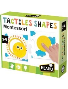 Образователна игра Headu Montessori - Тактилни форми - Headu - Headu - Момиче, Момче - Headu - Montessori - 8057592357878