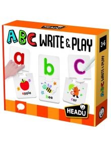 Образователна игра Headu - Напиши и играй с английската азбука - Headu - Headu - Момиче, Момче - 8057592354372