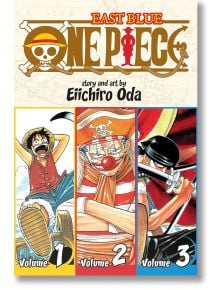 One Piece (Omnibus Edition), Vol. 1 (1-2-3) - Ейичиро Ода - Момче - Viz Media - 9781421536255