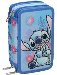 Пълен ученически несесер Undercover Lilo & Stitch с три отделения - Undercover - Undercover - Момиче - Undercover - Lilo & Stitch - 4043946319634