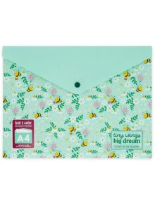 Папка с копче А4 Legami - Bee - Legami - Legami - Момиче - Legami - Extraordinary Stationery - 8052694123482