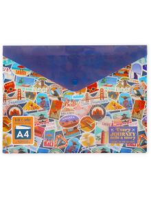 Папка с копче А4 Legami - Travel - Legami - Legami - Момче - Legami - Extraordinary Stationery - 8052694123499