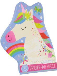 The Пъзел Floss & Rock, Rainbow - Еднорог, 40 части е цветен детски пъзел с 40 елемента - идеален за малчугани, които обожават еднорози и дъги.