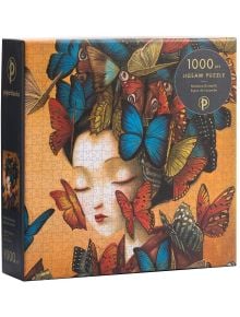 Пъзел Paperblanks - Madame Butterfly - Paperblanks - Paperblanks - Жена - Paperblanks - Esprit de Lacombe - 9781439781456