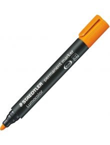 Перманентен маркер Staedtler Lumocolor с объл връх, оранжев - Staedtler - Staedtler - Staedtler - Lumocolor - 4007817321584