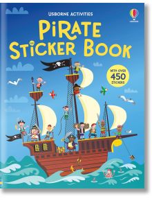 Pirate Sticker Book - Fiona Watt - Момиче, Момче - Usborne Publishing Ltd - 9781836041108