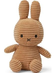 Плюшена играчка Miffy ECO Corduroy - Бежов, 23 см. - Miffy - Bon Ton Toys - Момиче, Момче - Miffy - Eco Corduroy - 8719066017298