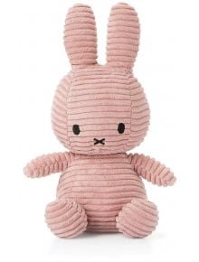 Плюшена играчка Miffy Eco Corduroy - бледорозов заек, 23 см. - Miffy - Bon Ton Toys - Момиче - Miffy - Eco Corduroy - 8719066017168