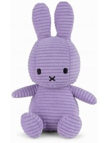 Плюшена играчка Miffy ECO Corduroy - Лилав, 23 см. - Miffy - Bon Ton Toys - Момиче - Miffy - Eco Corduroy - 8719066016963