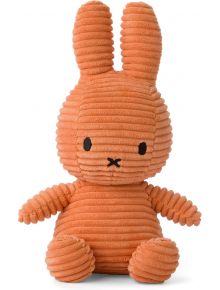 Плюшена играчка Miffy ECO Corduroy - Оранжев, 23 см. - Miffy - Bon Ton Toys - Miffy - Eco Corduroy - 8719066017250