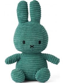 Плюшена играчка Miffy ECO Corduroy - Зелен, 23 см. - Miffy - Bon Ton Toys - Момиче, Момче - Miffy - Eco Corduroy - 8719066017205