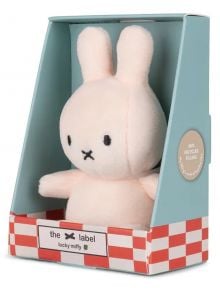Плюшена играчка Miffy Lucky - розов заек, 10 см. - Miffy - Bon Ton Toys - Момиче - 8719066016949