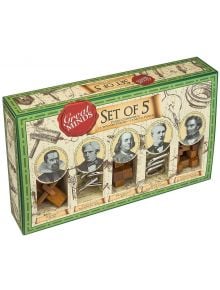 Комплект 3D пъзели Professor Puzzle, 5 бр. - Professor Puzzle - Professor Puzzle - Жена, Мъж - Professor Puzzle - Great Minds - 5060036531812