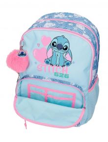 Раница Disney Stitch - Hearts, с две отделения, 44 см - Joumma - Joumma Bags S.L. - Момиче - Joumma - Lilo & Stitch - 8447444014620
