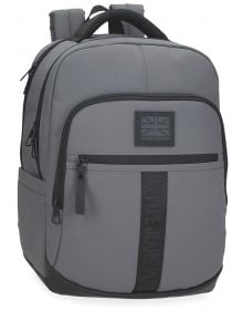 PJ HOXTON GREY РАНИЦА 15,6"ЛАПТОП, 2 ОТДЕЛЕНИЯ - Pepe Jeans - Joumma Bags S.L. - Pepe Jeans - Hoxton - 8435692781319